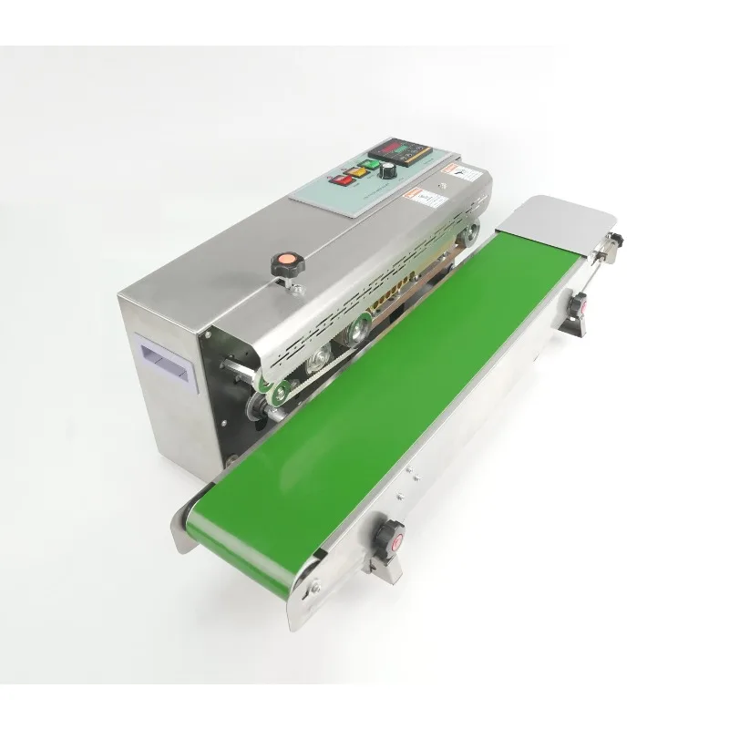 FR900 plastic bags band sealer continuous sealing machine