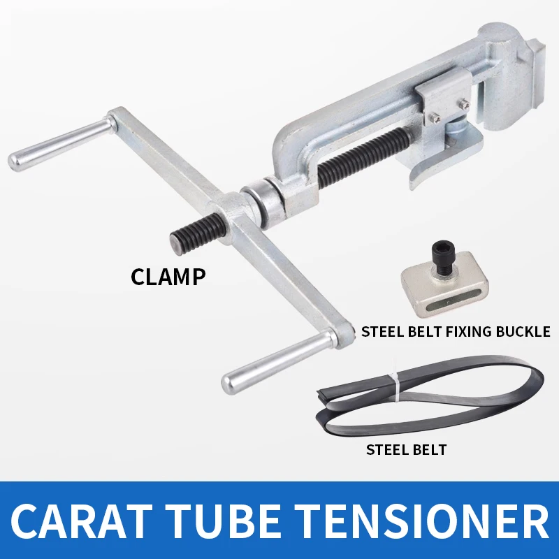 HDPE กะรัตหลอดไขลานหลอด Tensioner ท่อปากกระชับติดตั้งเชื่อมเครื่องมือพิเศษ CLAMP Fastener