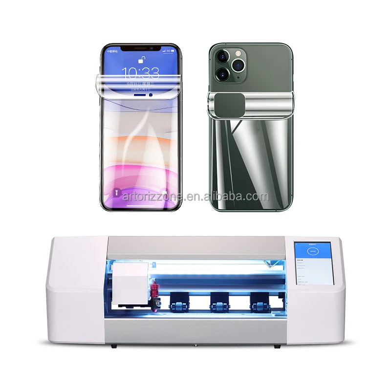 Cutter Screen Protector Maker Small Machine Handy Automatic Attach Tpu Liquid Nano Technology Smartphone 40w Mobile Phone CN;GUA