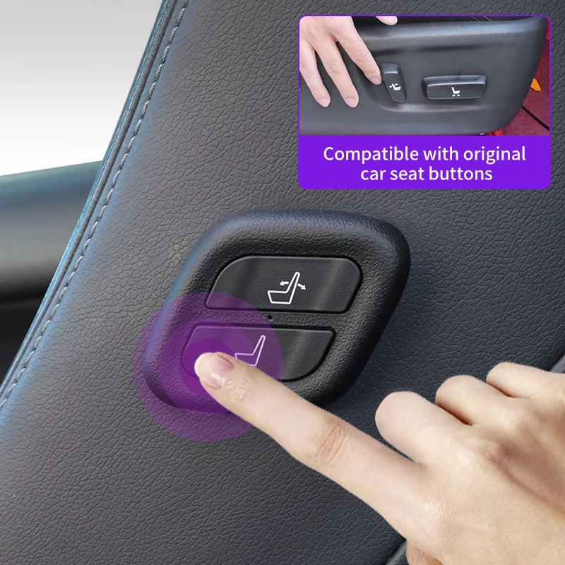 Cadillac XT5 CT5 CT6 accesorios de modificación Interior botón inalámbrico Bluetooth, regulador de asiento copiloto 2022-2016 2021 2020