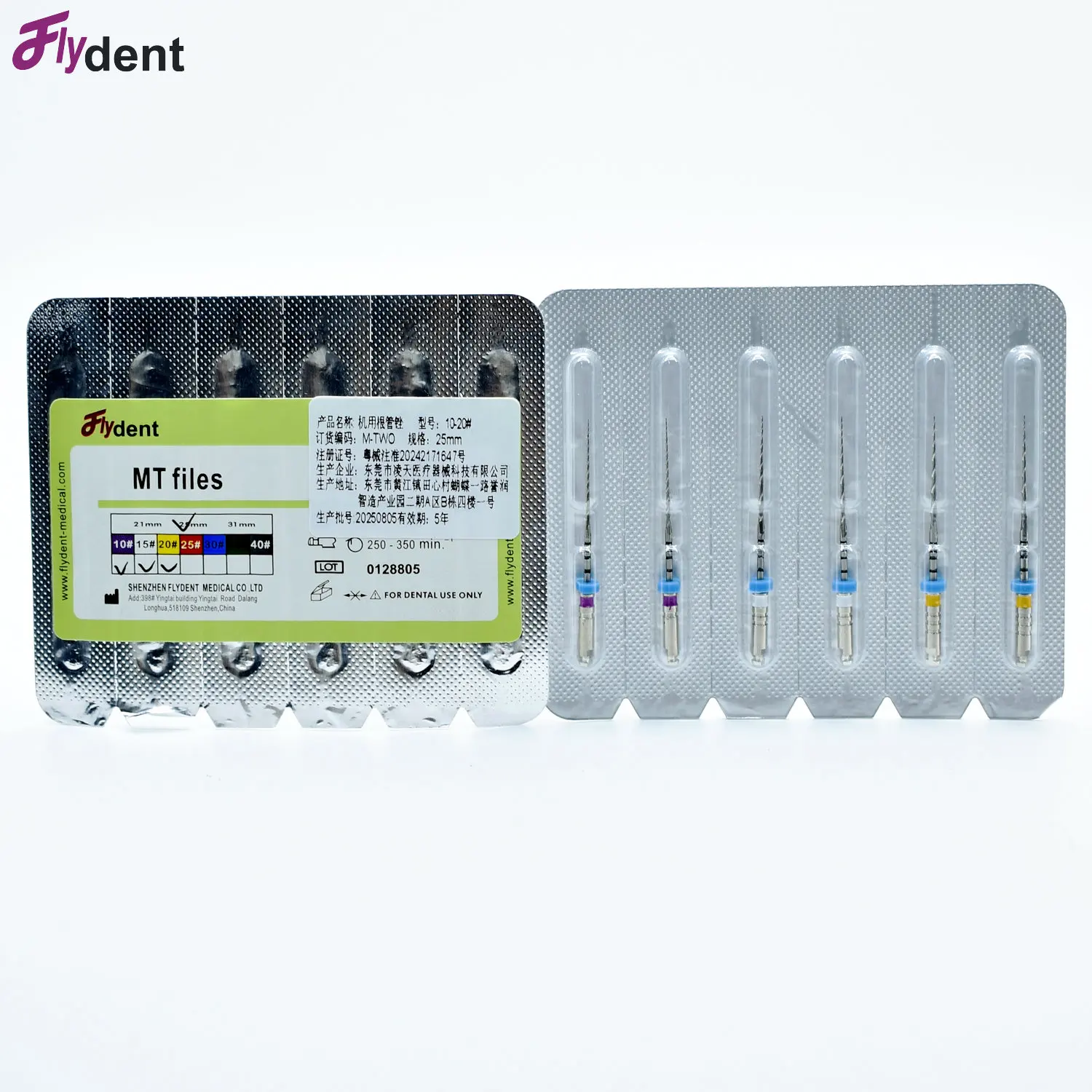 

Dental S-shaped cross-section Rotary Niti Files MT Files Dental Root Canal Files Endodontic Instruments