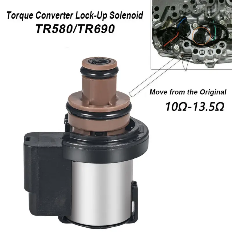 1pc Torque Converter Lock-Up Solenoid Hot TR580 TR690 For Subaru Lineartronic CVT 31825AA050 31825AA051 31706AA031 31706AA032