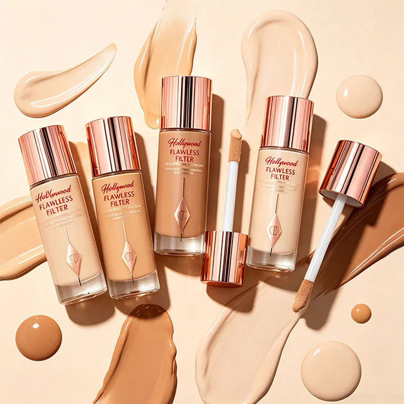 

Жидкий тональный крем CT 5-Colors Starlight Beauty Flawless Filter Foundation Gloss: осветляющий, придающий сияние, с легким покрытием, для использования перед макияжем