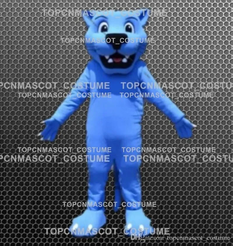 New Adult Character Blue Fox Halloween Christmas Dress Full Body Props Outfit Mascot Costume