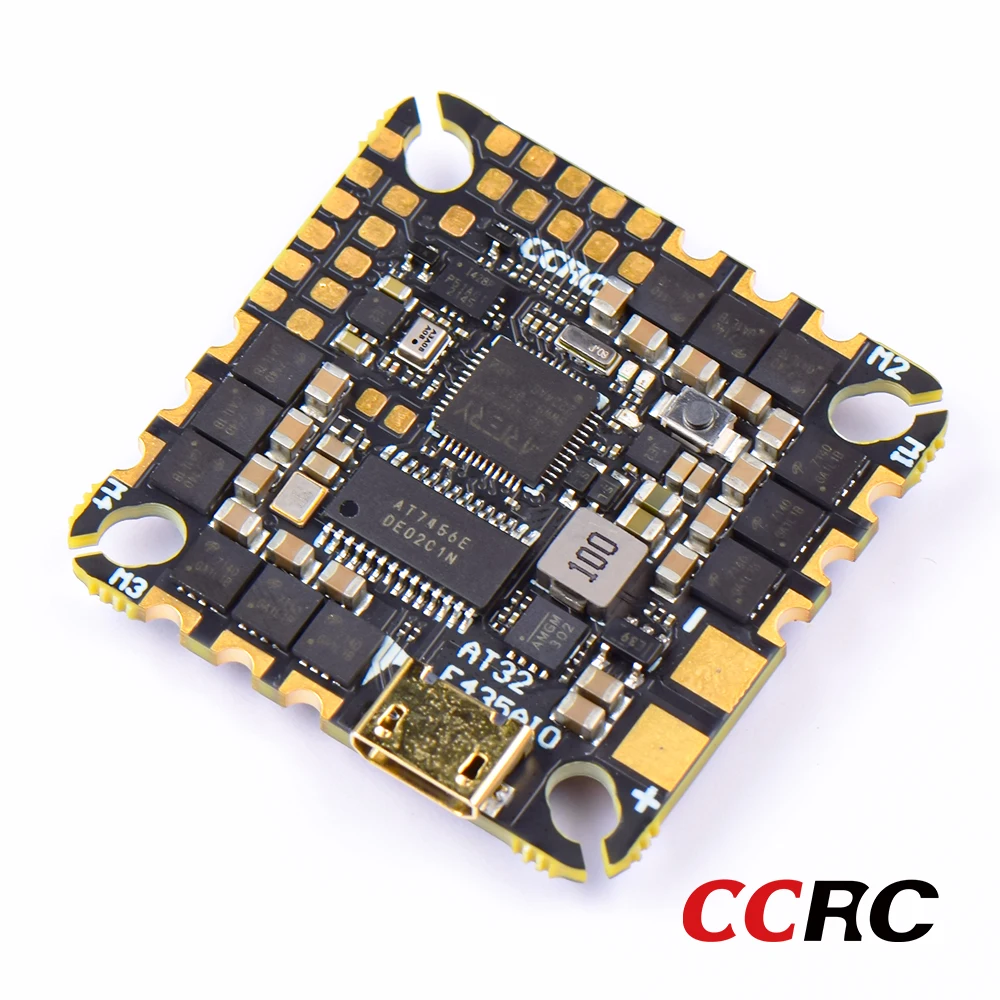 CCRC FPV AIO FC AT32F435AIO 40AESC AM32 32Bit AIO for FPV RACING DRONE