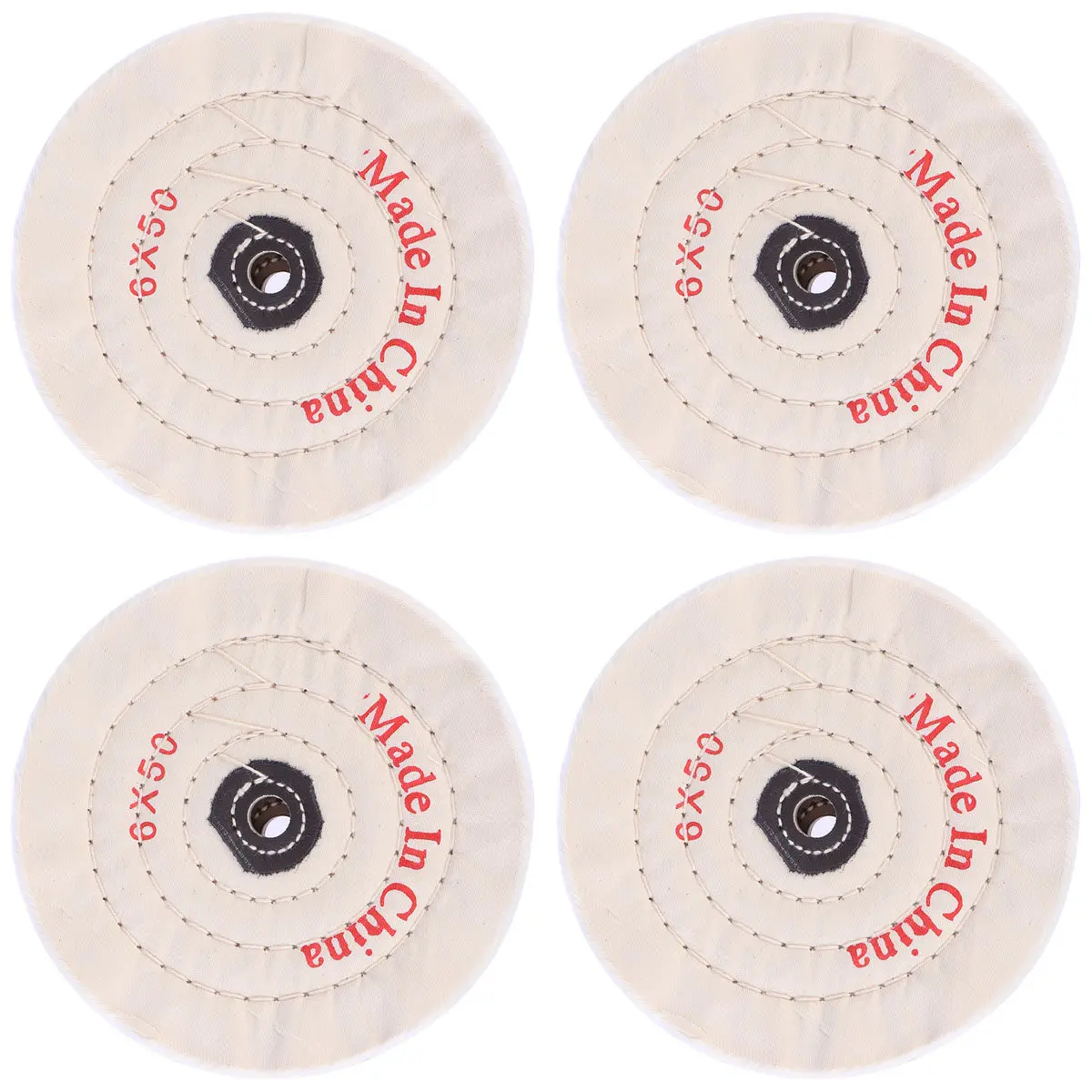 2Pcs Wheels Polishing Wheel Set 12Mm Bore Diameter Efficient Abrasive Cloth Wheel for Rotary Tool Metal Jewelry Deburring