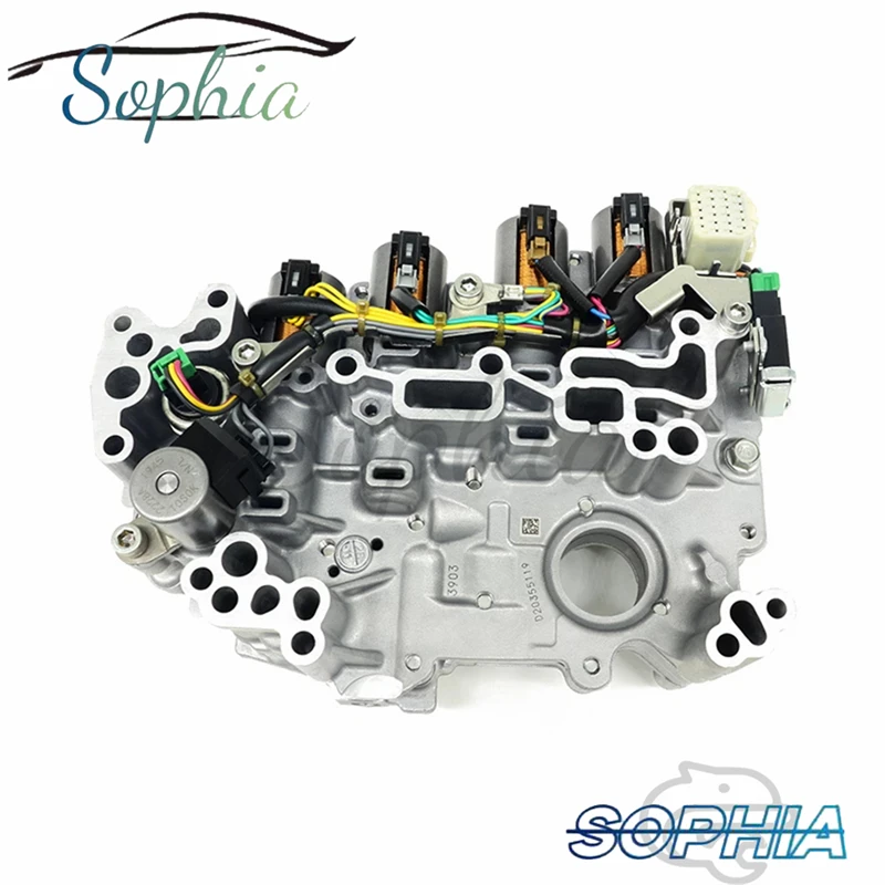 Corps de soupape de transmission CVT avec solénoïdes, JF015E, RE0F11A, Nissan Sentra, Note, Versa, Altima, Bluebira, Elgrand, Suzuki