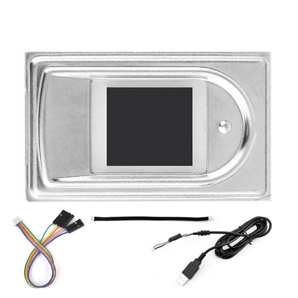 A73E-Capacitive Fingerprint Module Cortex Core UART&USB Serial Port Communication Integrated Fingerprint Recognition Sensor