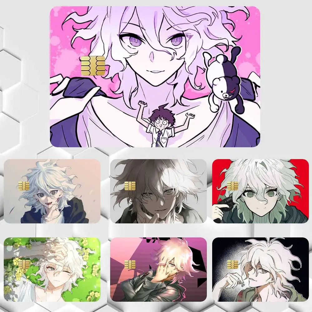 Nagito Komaeda Danganronpa   Sticker Film Tape Skin for Credit Card Debit Card Waterproof Stickers