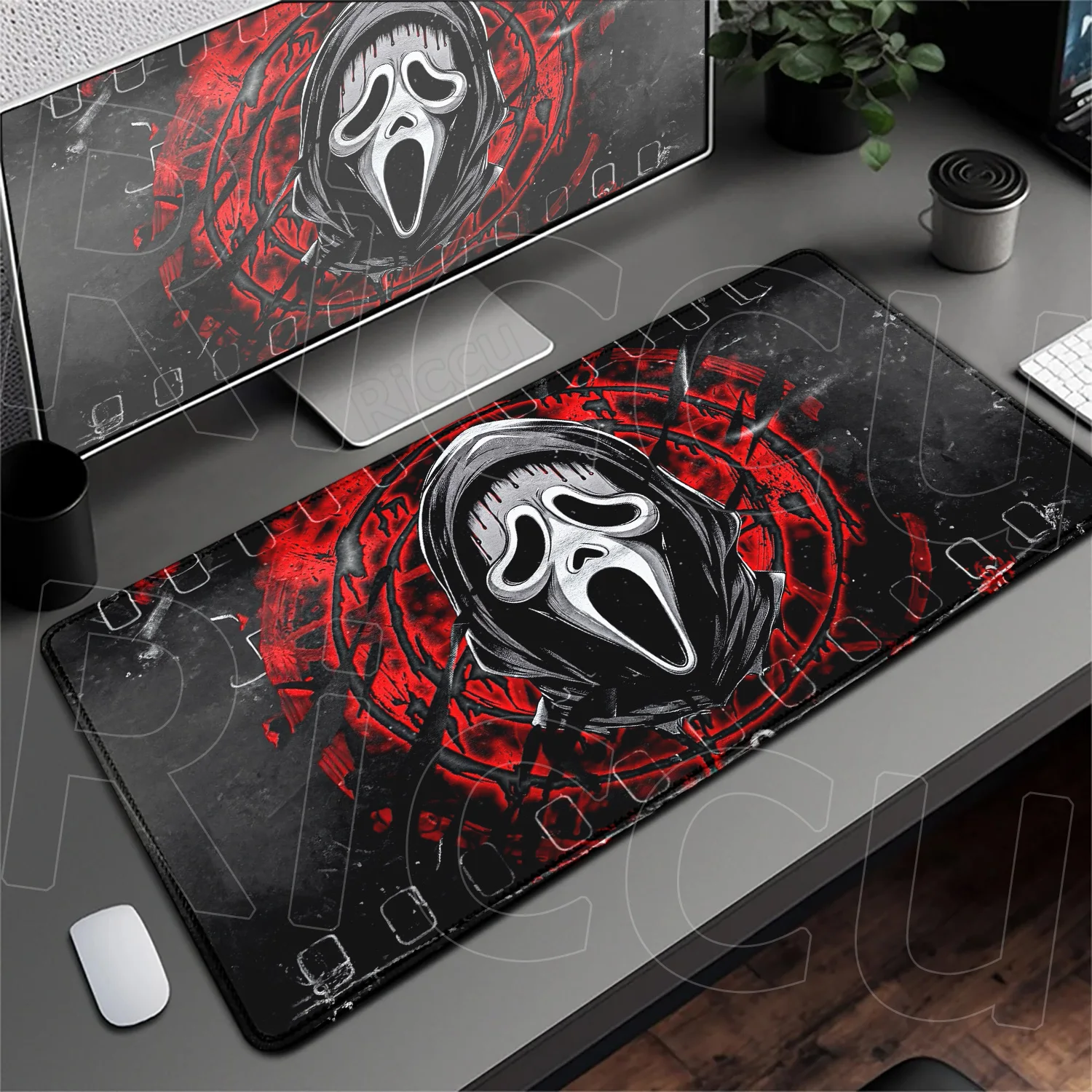 Large Computer Mousepad Rubber Non-slip Extend Deskmat XL Laptop Keyboard Cabinet Gaming D-Dead By D-Daylight Office Accessories