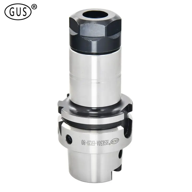 GUS HSK32A HSK40A HSK50A HSK63A ER16 ER20 ER25 ER32 ER40 spring collet HSK tool shank CNC metal lathe center spindle tool holder