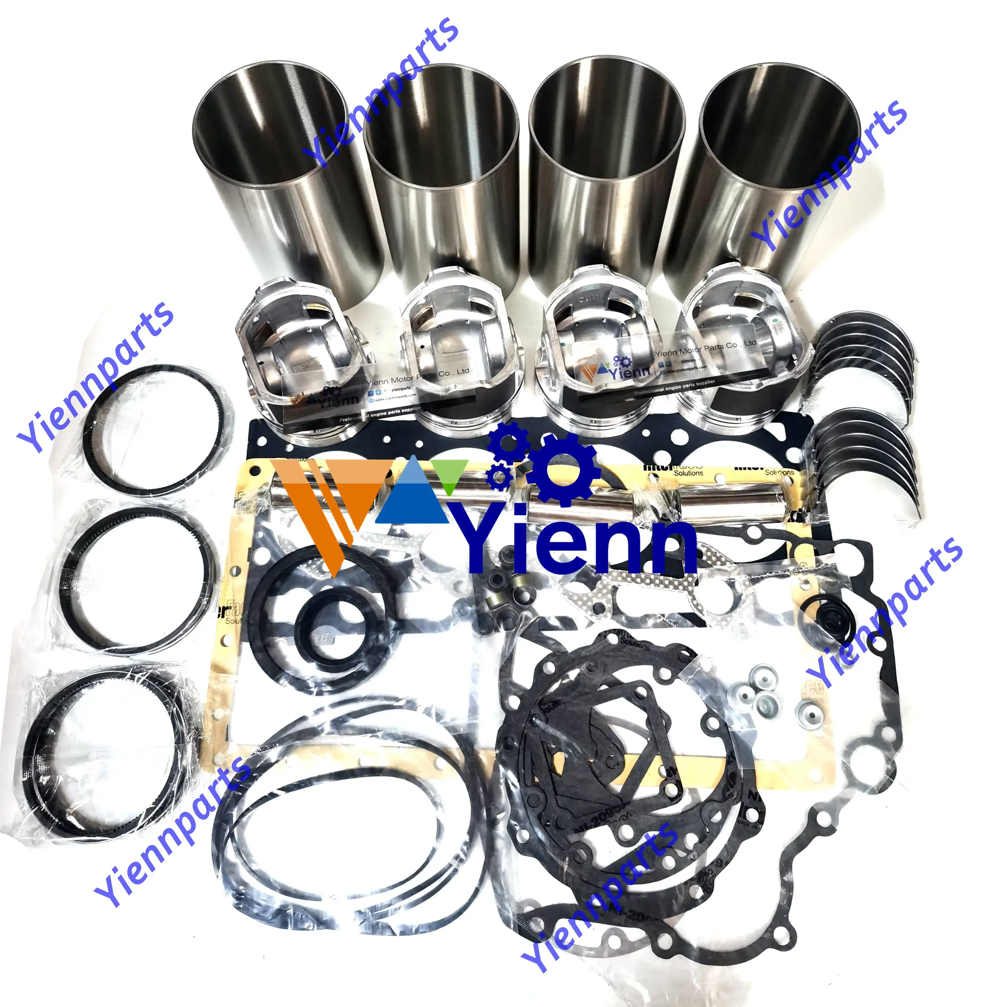 

For Caterpillar CAT 3044 Overhaul Rebuild Kit Full Gasket Set Liner Piston Ring Bearing Fits Tractor Loader Engine Spare Parts