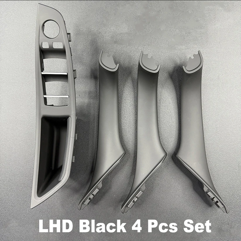 LHD RHD 4 Pcs Set F10 F11 Interior Car Door Pull Handle Set For BMW 5 Series F10 F11 520i 523i 525i 528i 535i