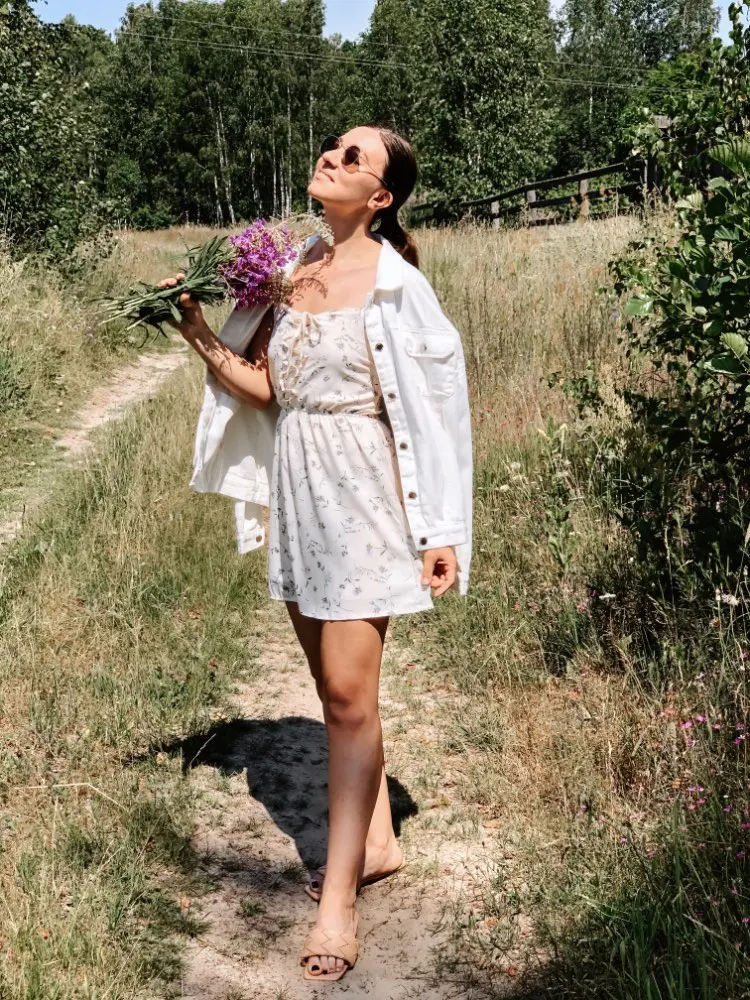 Floral Casual Jumpsuit for Women Tie Waist ort Pants Street Sle Loose Fit Regular Thin Summer Collection