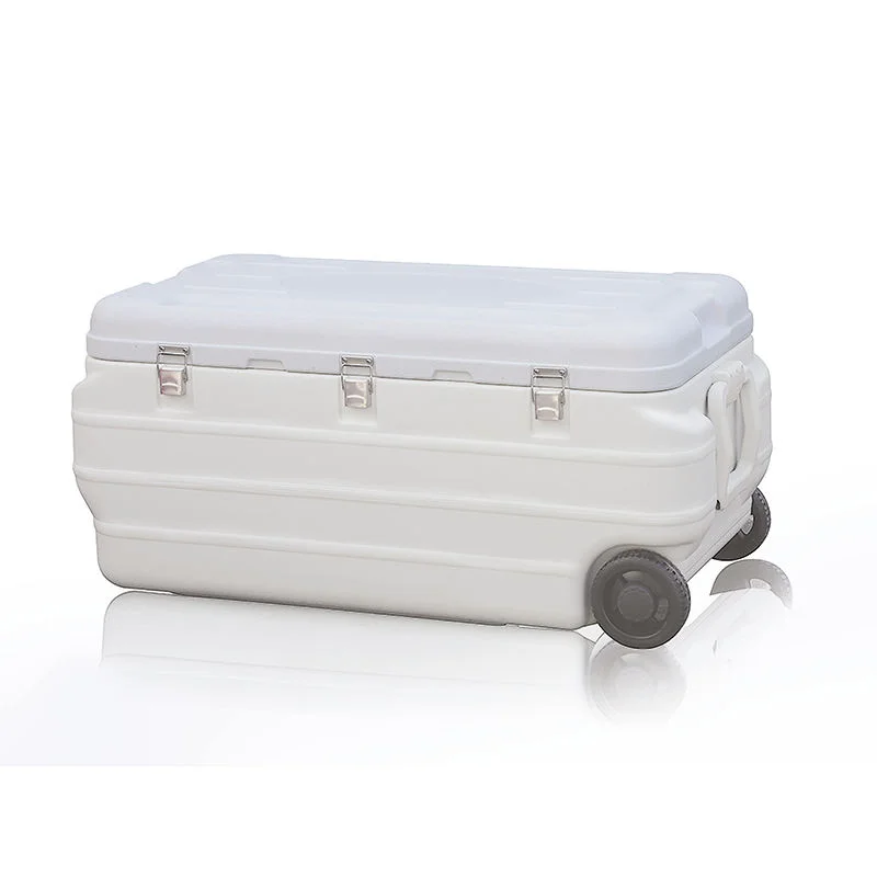 

STLF170L Insulated Large Outdoor Camping Fishing Seafood Plastic Foldable Cooler Box Dry Ice Fruit Shipping Ice Container Cooler