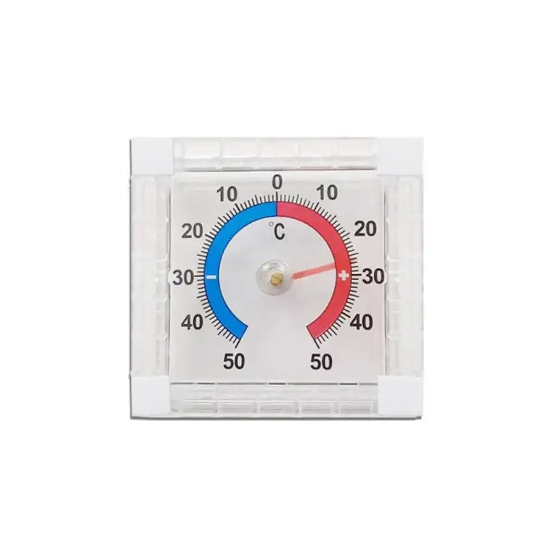 -50°C~50°C Temperature Thermometer Window Indoor Outdoor Garden Greenhouse Kitchen Bedroom Graduated Disc Measurement Multimeter