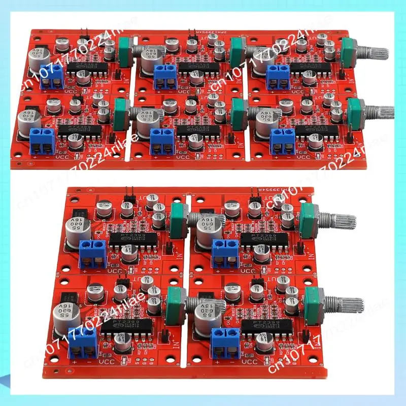 A17Z 10PCS PT2399 Microphone Reverb Plate Reverberation Board No Preamplifier For DC 6V-15V