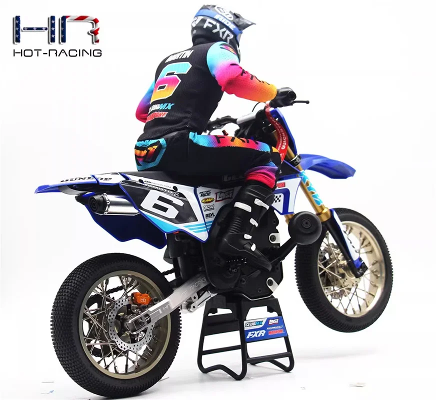 HR Losi 1:4 Promoto-MX Motorcycle Aluminum Alloy Simulated Exhaust Pipe Upgrade