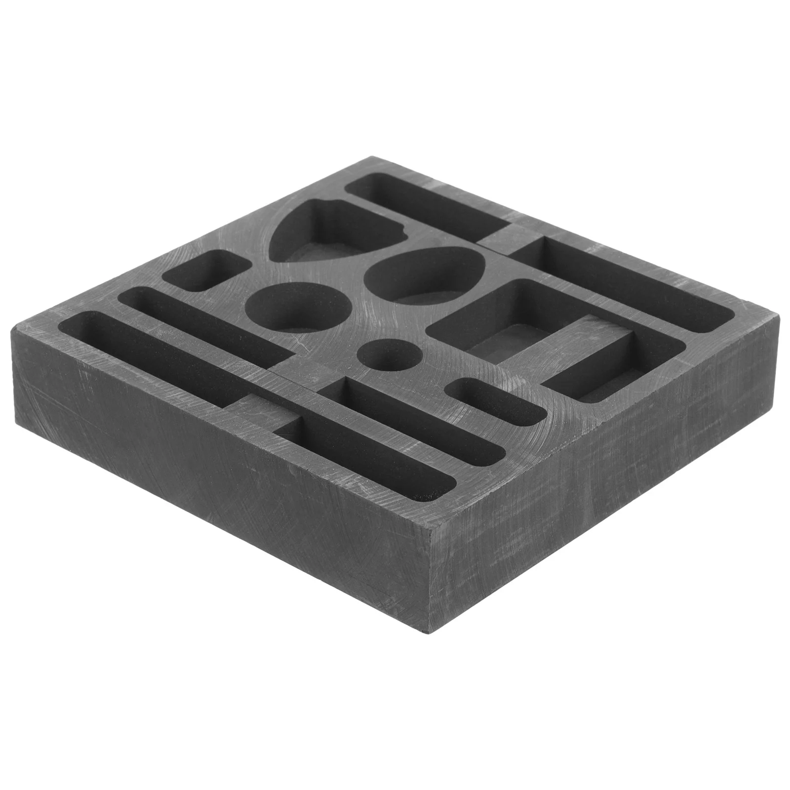 Graphite Oil Tank Mold Molds for Casting Metal Gold Porous Ingot Melting Mould Jewelry Model