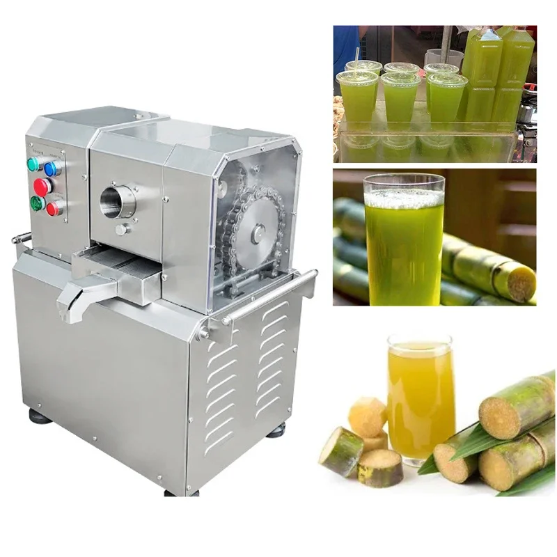 

Commercial Sugar Cane Juicer for Cold Drink Shop Fully Automatic Stainless Steel Electric Sugar Cane Juicer