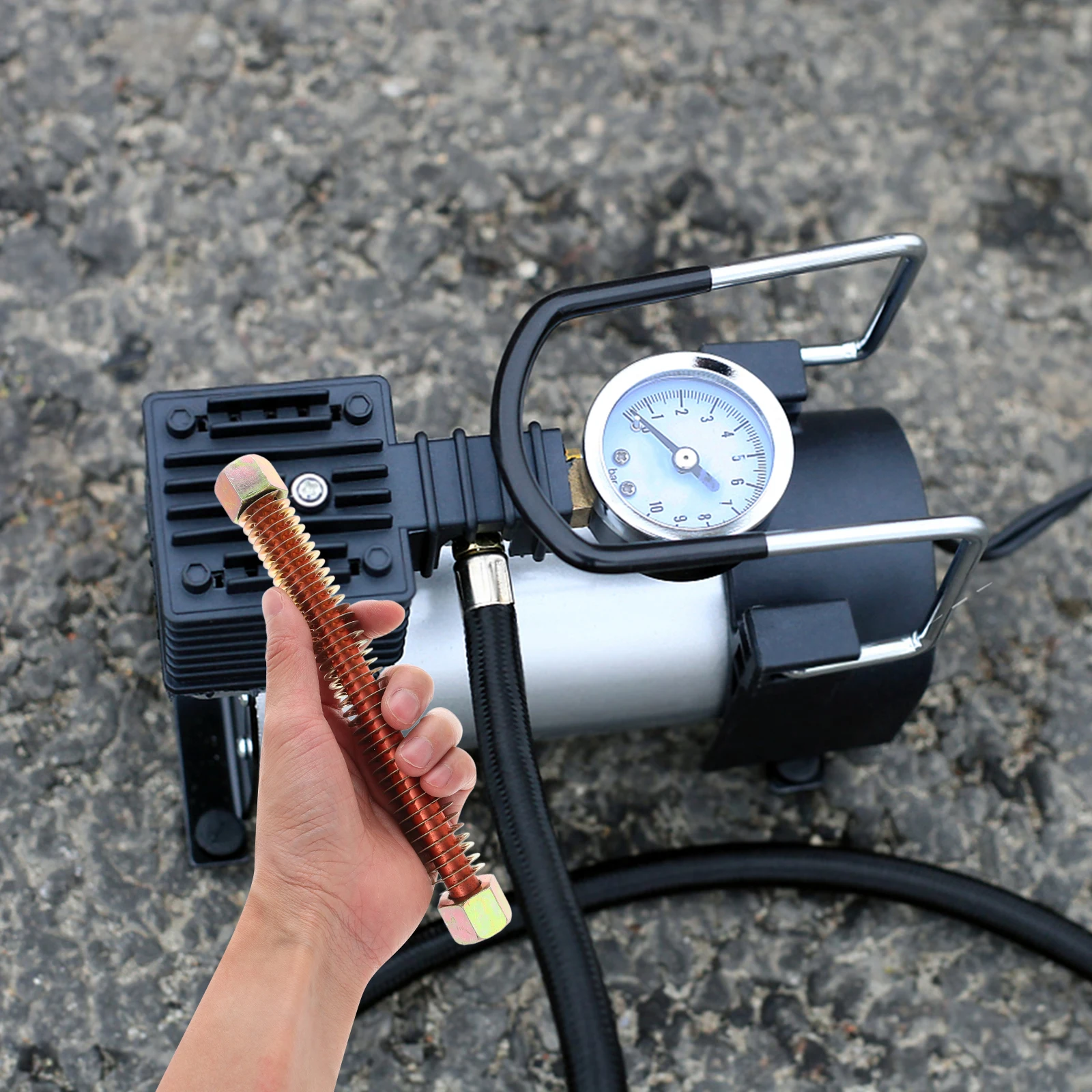 

Air Compressor Aluminum Tube Hose Pneumatic Lead Replacement Tool Hoses Exhaust Pipe Parts Accessories pneumatic tool aluminum