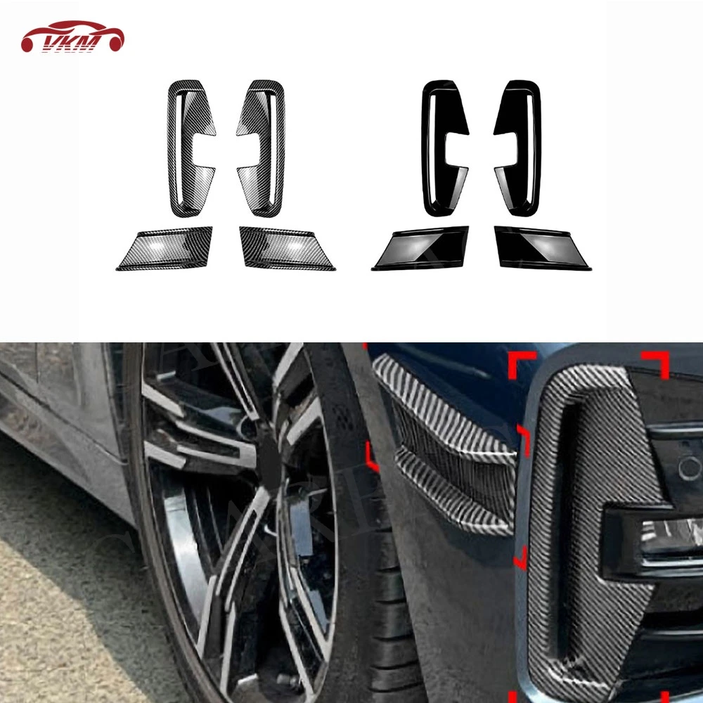 

Side Wind Blade Front Air Outlet Body Kit For BMW 4 Series G22 G23 M Sport 2020+ M Style Body Kit Car Modification ABS Material