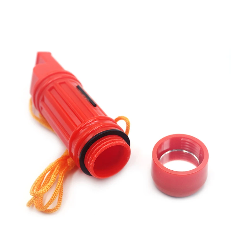 5-in-1 Outdoor Camping Multifunktions-Rettungskompass Überlebenspfeife für Notfallsituationen