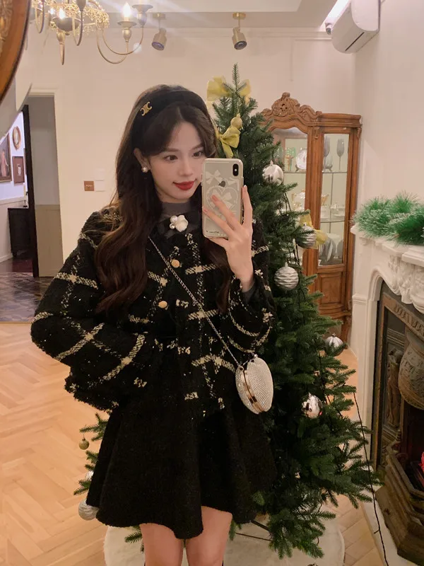 

Женское пальто ANLI Premium: стеганое, с блестящим узором, на пуговицах, удлиненное, с круглым вырезом, для повседневной носки