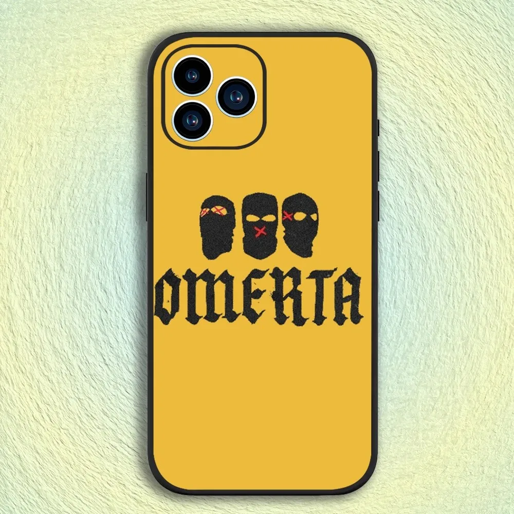 Singer Omerta Maes Phone Case For iphone15 14 13 12 11 Pro Max Mini X 7 8 Soft Case