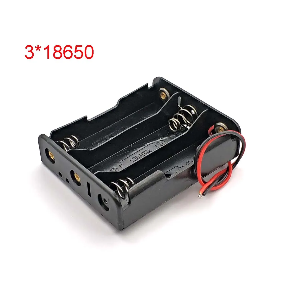 Reihenschaltung 18650 Powerbank-Gehäuse 1X 2X 3X 4X 18650 Batteriehalter Aufbewahrungsbox 1 2 3 4 Fächer Batteriebehälter mit – Detail 4