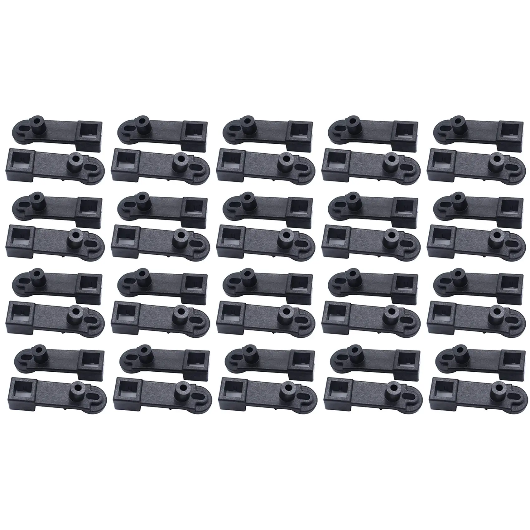 40Pcs Car Intake Manifold Swirl Valve Arm Connecting Rod Repair Kit A6420905037 Universal for Mercedes Benz Dodge Jeep