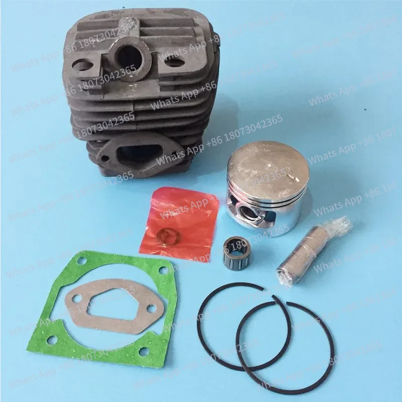 

Cylinder piston ring Pin snap ring gasket kit 45.2mm For China 5800 58cc Chainsaw