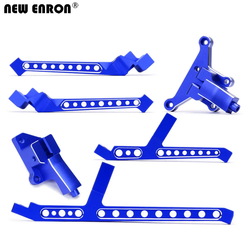 Replacement 9520 9521 Aluminum 6061 Front / Rear Chassis Brace Tower for Traxxas 1/8 4WD Brushless Monster Truck SLEDGE 95076-4