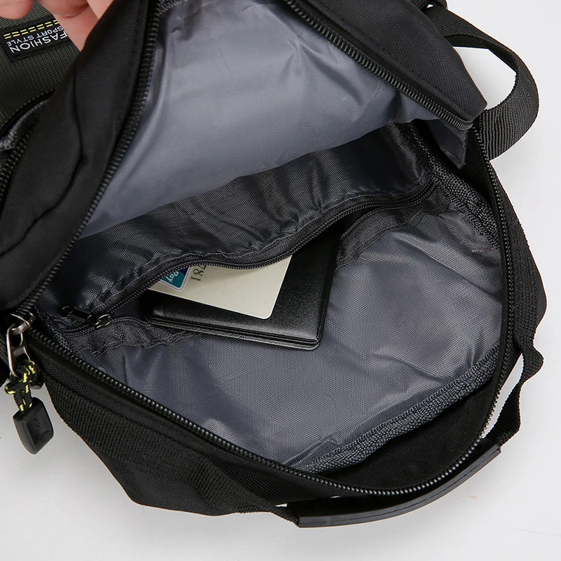 Neue Modische Oxford Herren Umhängetasche Einzelne Schultertasche Große Kapazität Aufbewahrungstasche Modische Mehrtaschen-Business-Umhängetaschen – Detail 12