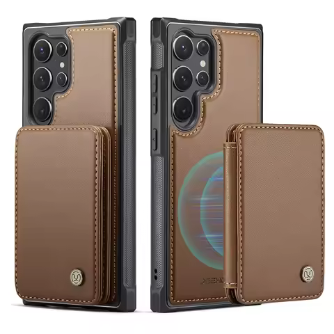 Luxury Magnet Wallet Flip Case For Samsung Galaxy S25 S24 S23 Plus S20 S21 S22 Ultra Cover