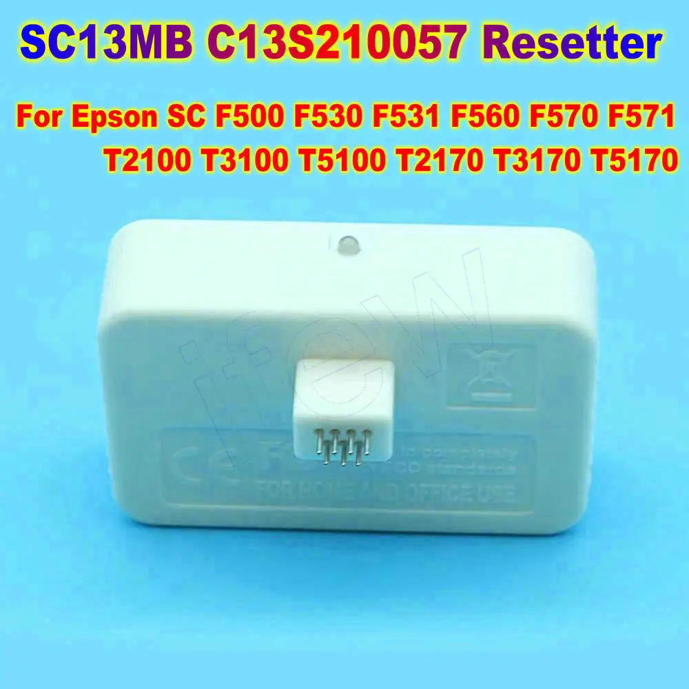 C13S210057 SC13MB Maintenance Tank Chip Resetter For Epson SC F500 F530 F531 F560 F570 F571 T2100 T3100 T5100 T2170 T3170 T5170