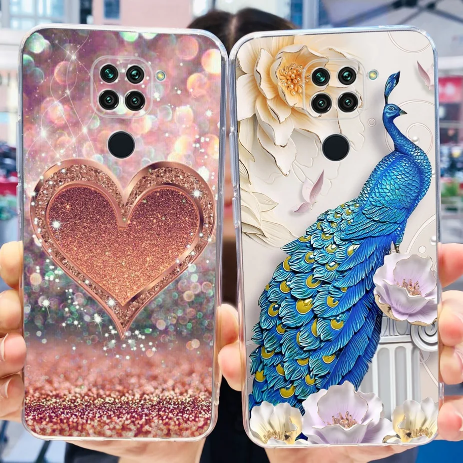 For Xiaomi Redmi Note 9 Case Cute Painted Cover Clear Silicone Soft Phone Case For Xiaomi Redmi Note 9 Pro Max Note9 S 9S Bumper