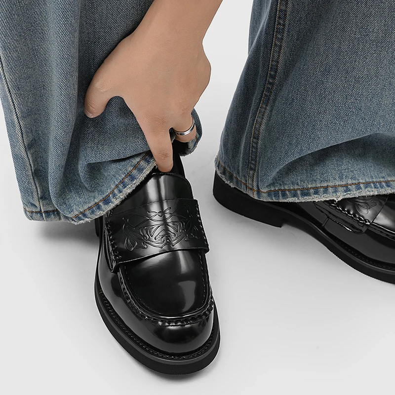 รองเท้าหนังผู้ชาย รองเท้าโลฟเฟ - Men Formal Wear Shoes บทวิจารณ์และราคา