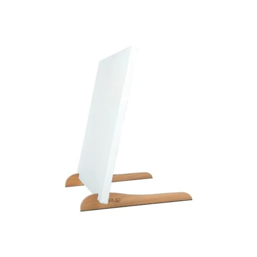 

The Original Overby Tabletop Painting Easel 20 Pack Portable Compact Easy Carry Hold and Display Stretched Canvas Stable 12" In