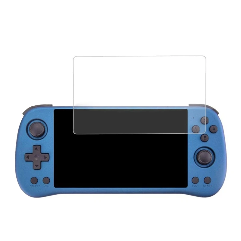 Screenprotectorfilm voor Powkiddy X55-gameconsoles Krasbestendigheid Gehard glasfilm Gladde aanrakingen Ervaar Dropship