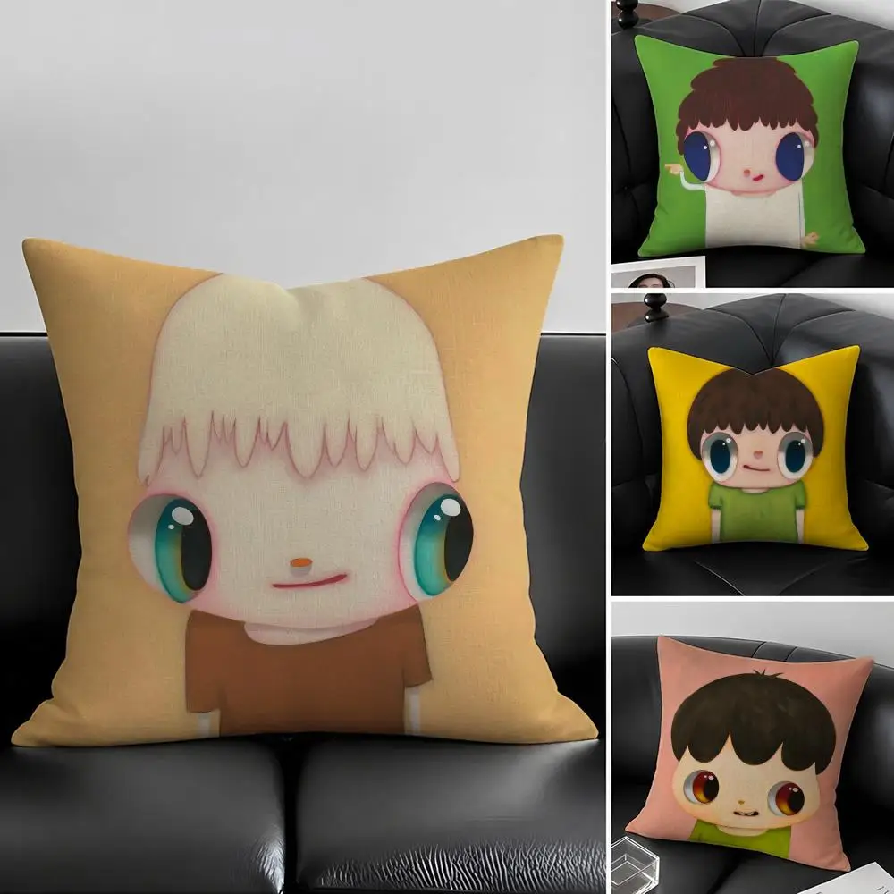 Juego de Fundas de Cojín J-Javier Calleja-S, Fundas de Almohada de Lino Natural, Decoración Todo en Uno para Sofá, Dormitorio y Silla
