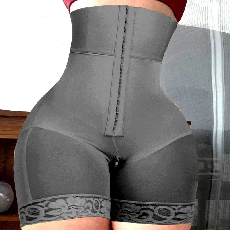 High Waist Trainer Slimming Sheath Corset Body Shaper BBL Control Panties Fajas Colombian Girdles Butt Lifter Shapewear