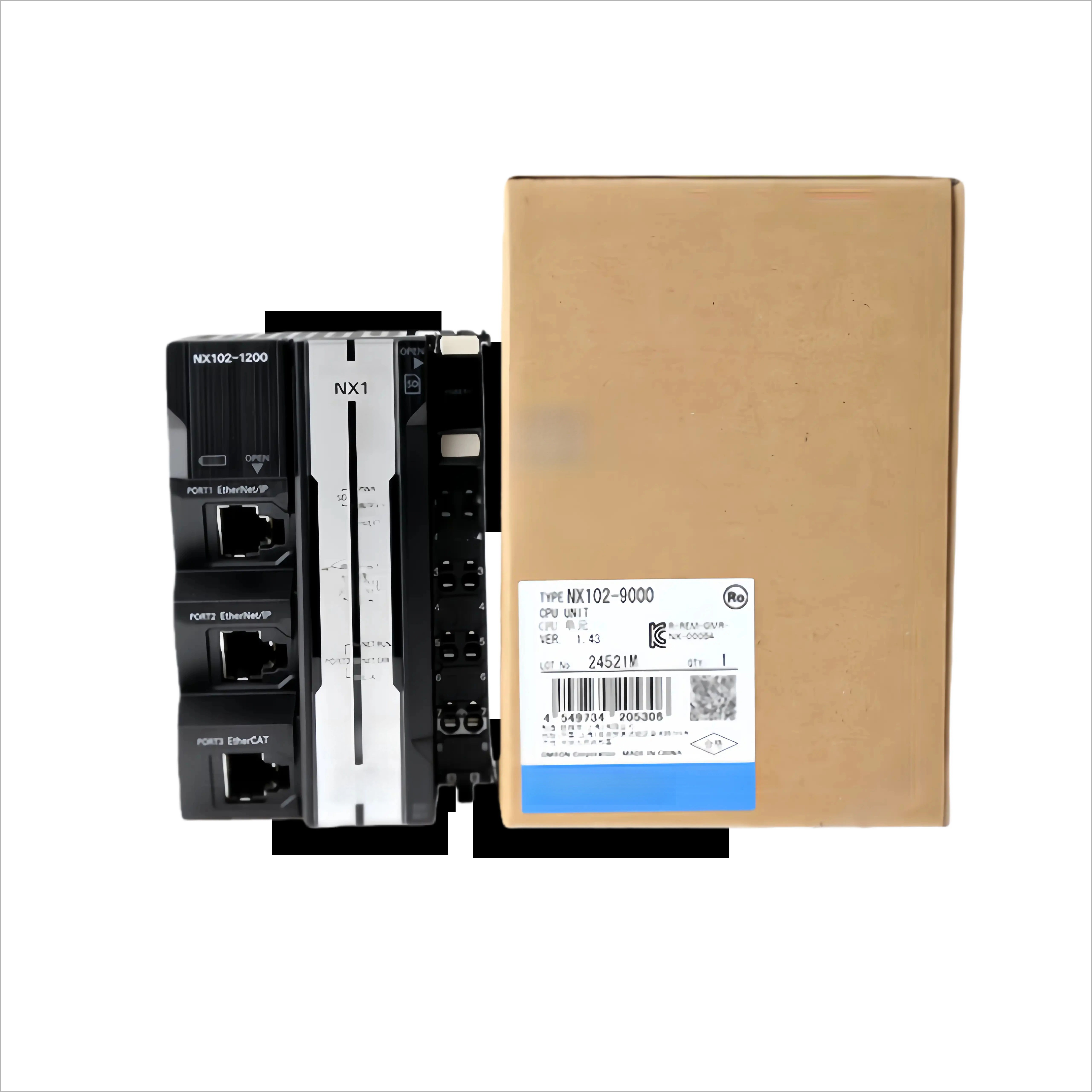 NX1 NX102 Series PLC NX102-1200 NX102-9000 NX102-1100 NX102-1000 NX102-1020 NX102-9020 Modular Central Processor