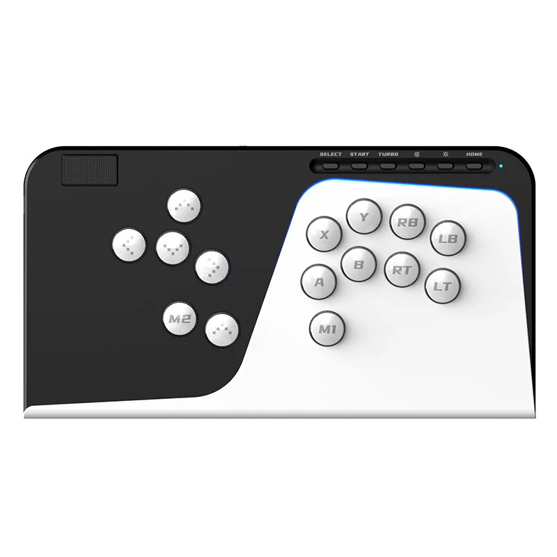 Leverless Hitbox Arcade Fighting Controller NS Xbox PS5 PC Switch Compatible Button Gamepad for Fighting Games