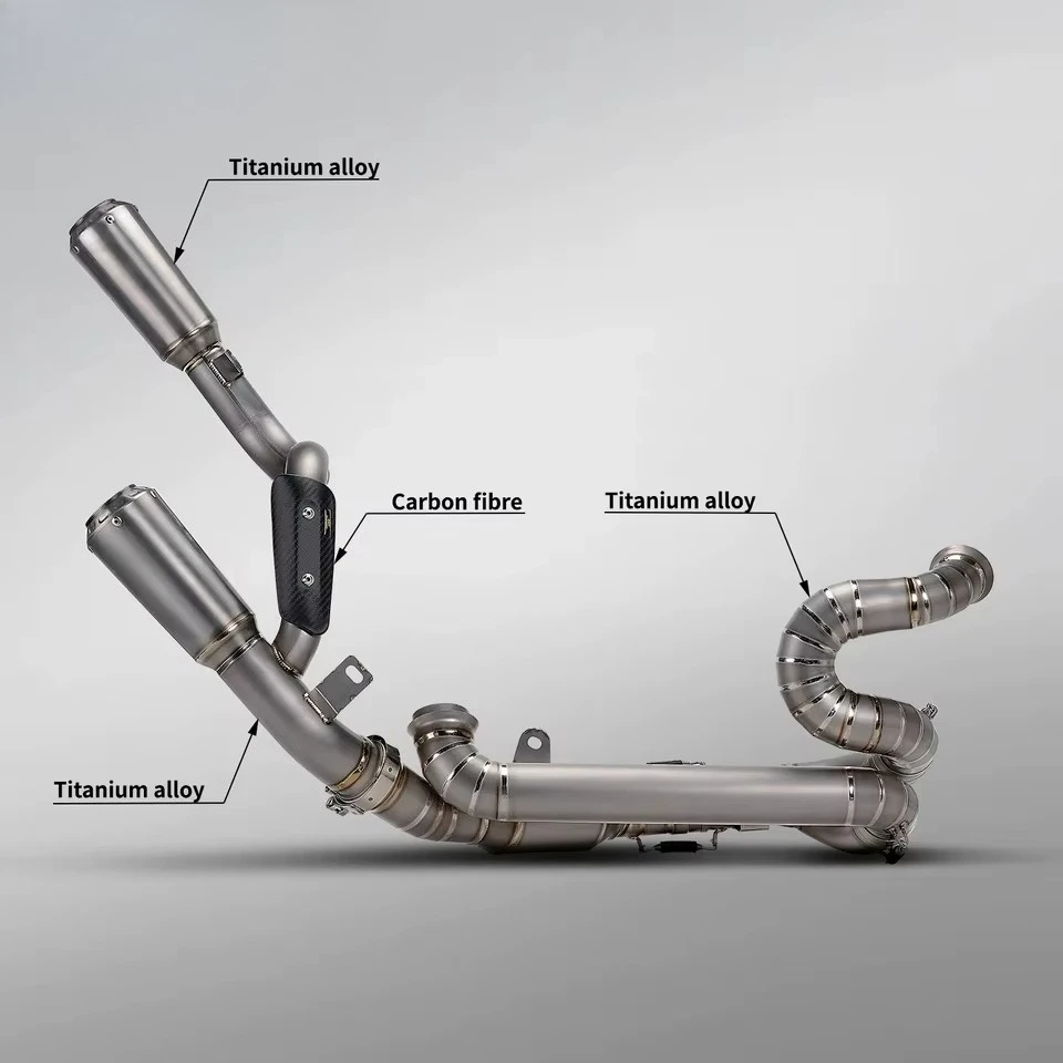 

For SuperDuke 1290/1390 Titanium Alloy Exhaust System Modification New Full 51mm Steel for SuperDuke 1290 1390 Motorcycles