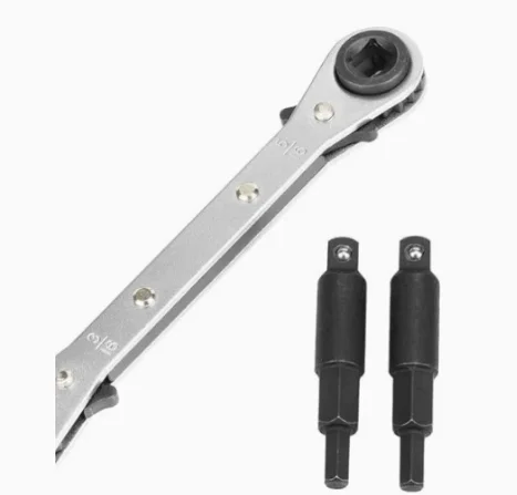 R22 R410A R134A Compatible For HVAC Valve Core Remover Tool Brass Made Dual Port 1/4 inch and 5/16 inch Fitting
