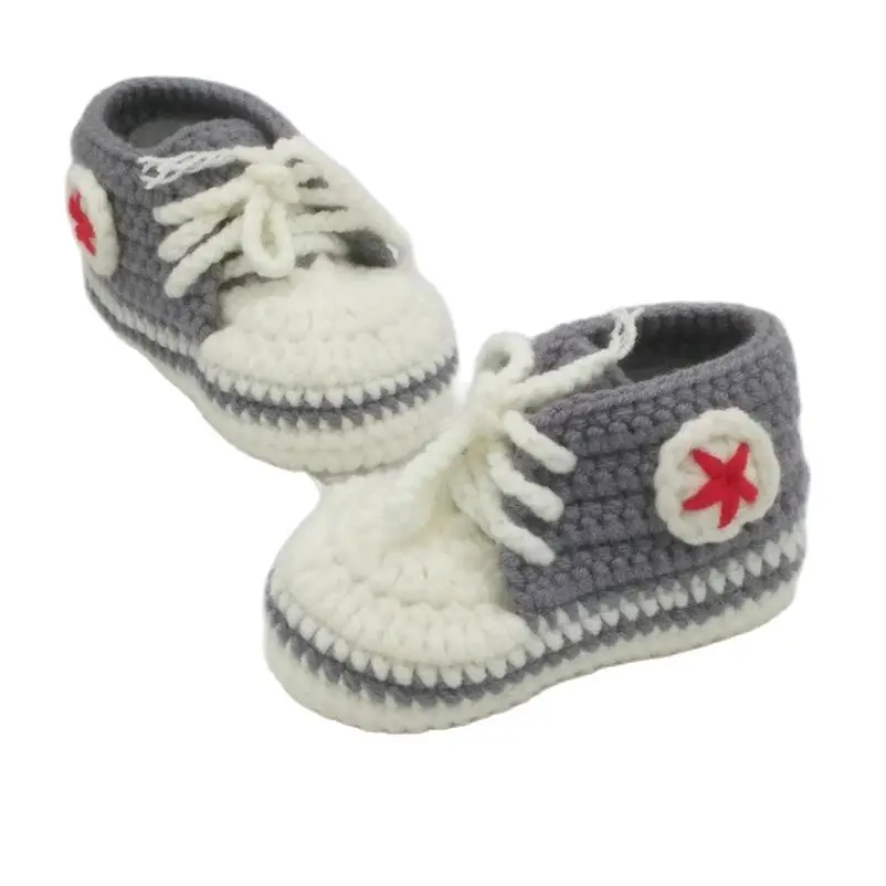 Chaussures en laine faites à la main pour bébés, cadeaux pour tout-petits 0-6M 6-12M, premiers marcheurs