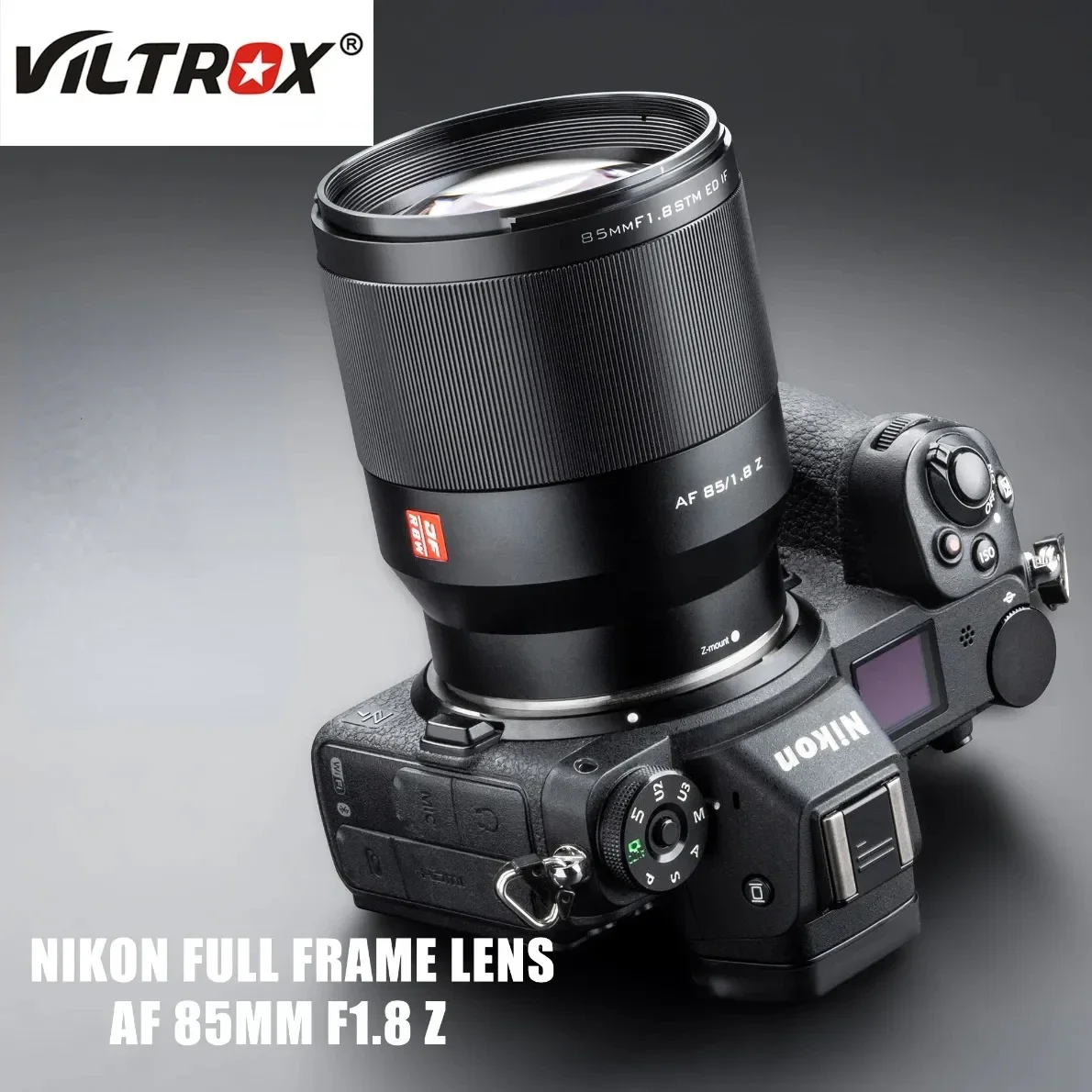 

Viltrox 85mm F1.8 STM Auto Focus Fixed Telephoto Lens Large Aperture Portrait Full Frame Lens For Nikon Z Mount Camera Lens