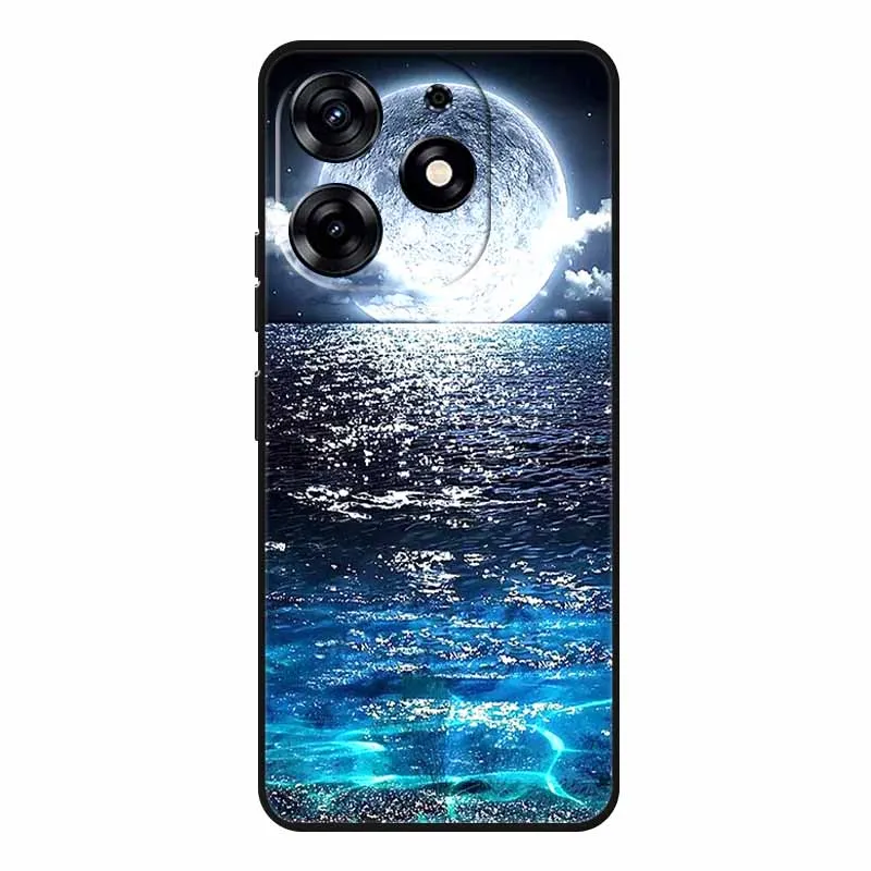 For Infinix Smart 8 Plus Case Wolf Lion Soft Silicone TPU Back Cover Phone Cases For Infinix Smart 8+ Smart8 Plus X6526 Fundas