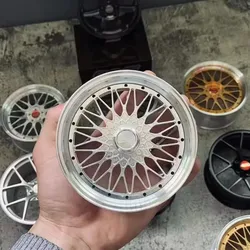 Car Model 1/5 Forging Bbs Rays Metal Aluminum Edge Modification Wheel Hub Desktop Display Personalized Modification Collection